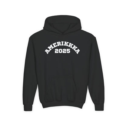 AMERIKKKA 2025 Youth Hoodie | The Truth They Want You to Ignore