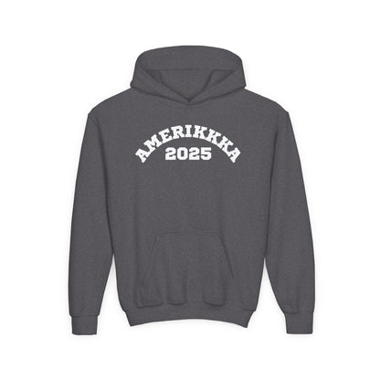AMERIKKKA 2025 Youth Hoodie | The Truth They Want You to Ignore