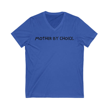 Unisex Jersey Short Sleeve V-Neck Tee | Mother By Choice