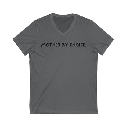 Unisex Jersey Short Sleeve V-Neck Tee | Mother By Choice