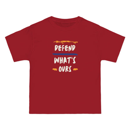 Defend What's Ours | Men's Short-Sleeve T-Shirt | Sizes Up To 6XL