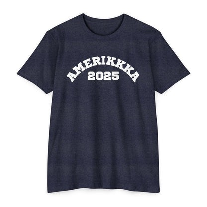AMERIKKKA 2025 | Men's CVC Jersey T-Shirt | Sizes Up To 4XL