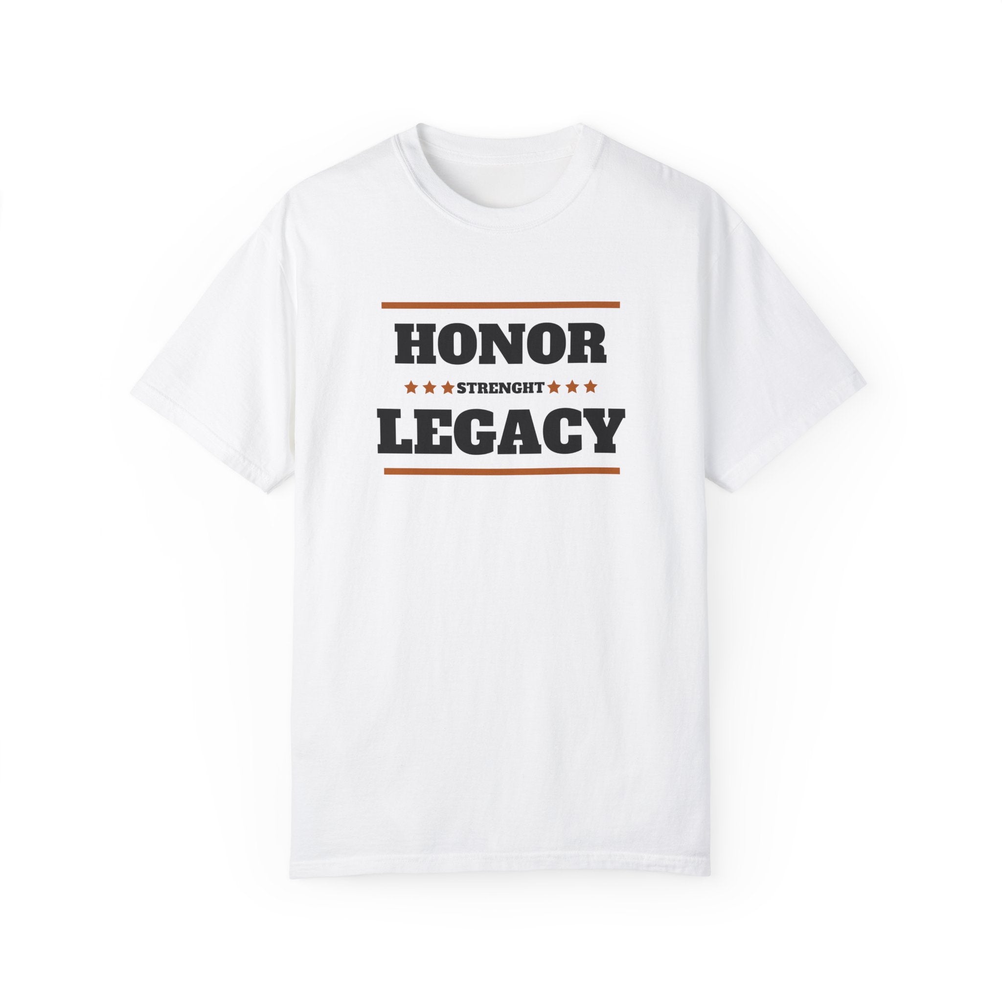 Honor. Strength. Legacy. | Men's 100% Cotton T-Shirt | Sizes Up To 4XL
