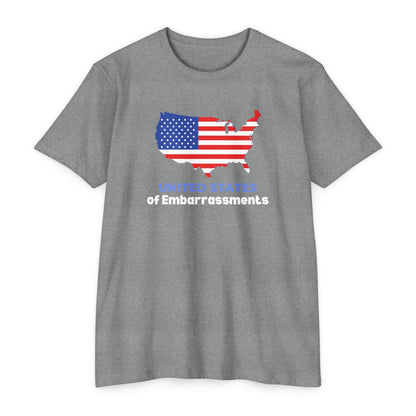 United States of Embarrassments | Men's CVC Jersey T-Shirt | Sizes Up To 4XL
