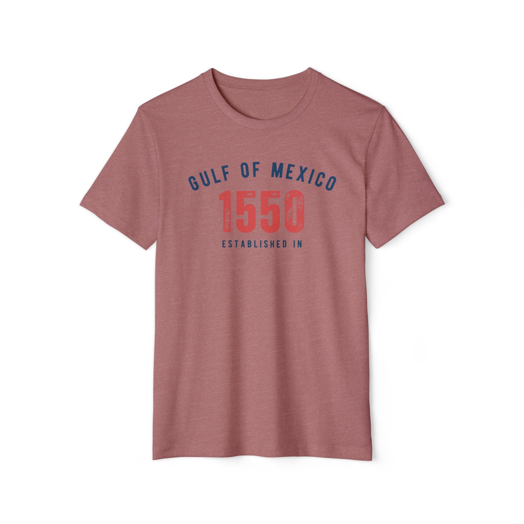 Gulf of Mexico Established in 1550 | Women's Organic T-Shirt | Sizes Up To 2XL