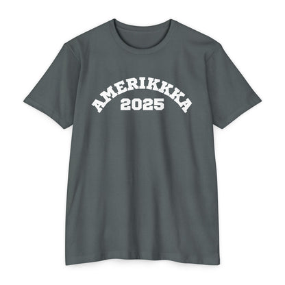 AMERIKKKA 2025 | Men's CVC Jersey T-Shirt | Sizes Up To 4XL