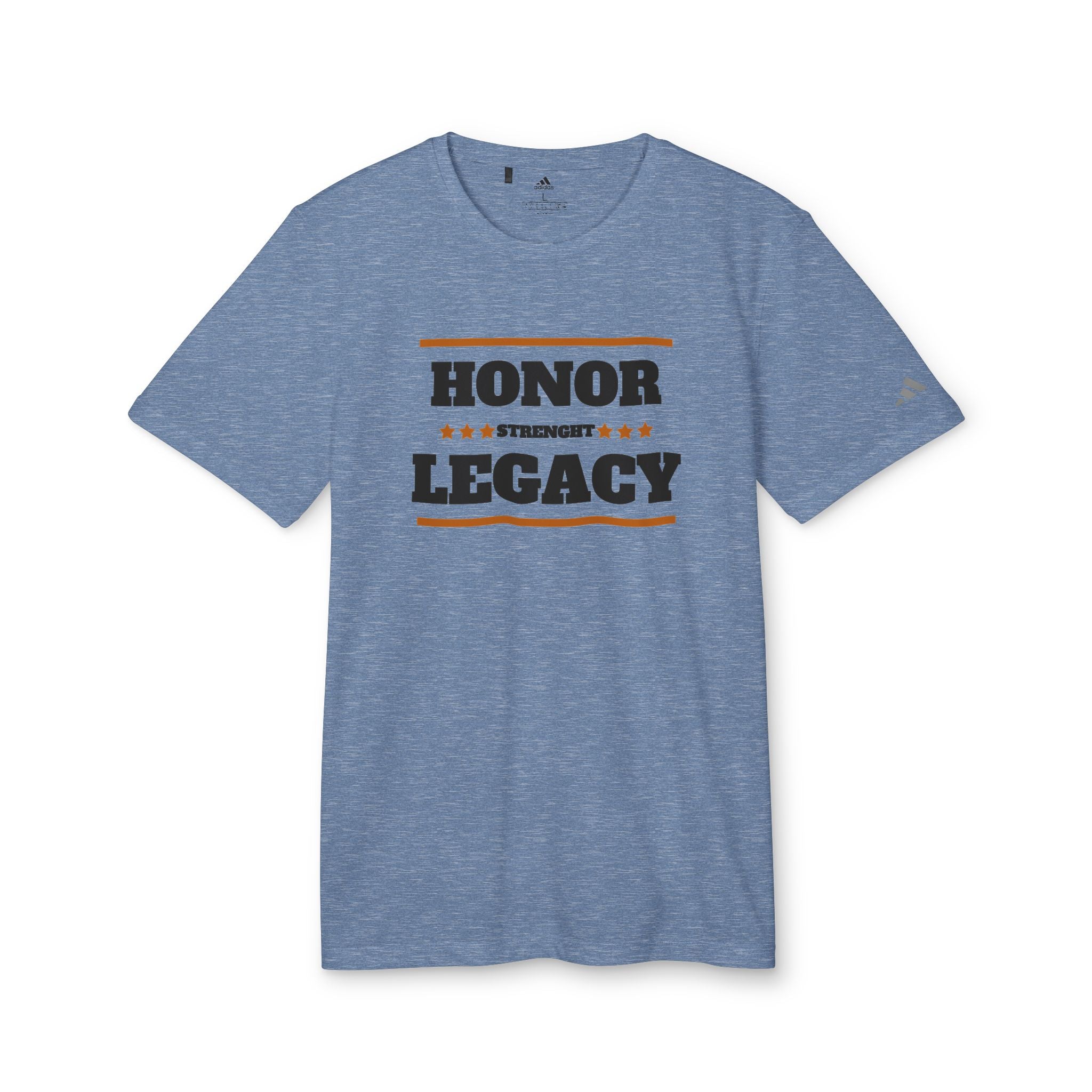 Honor, Strength, Legacy | Adidas® Men's Sport T-Shirt | Sizes Up To 4XL