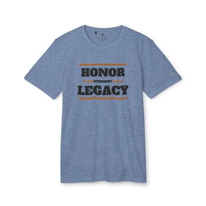 Honor, Strength, Legacy | Adidas® Men's Sport T-Shirt | Sizes Up To 4XL