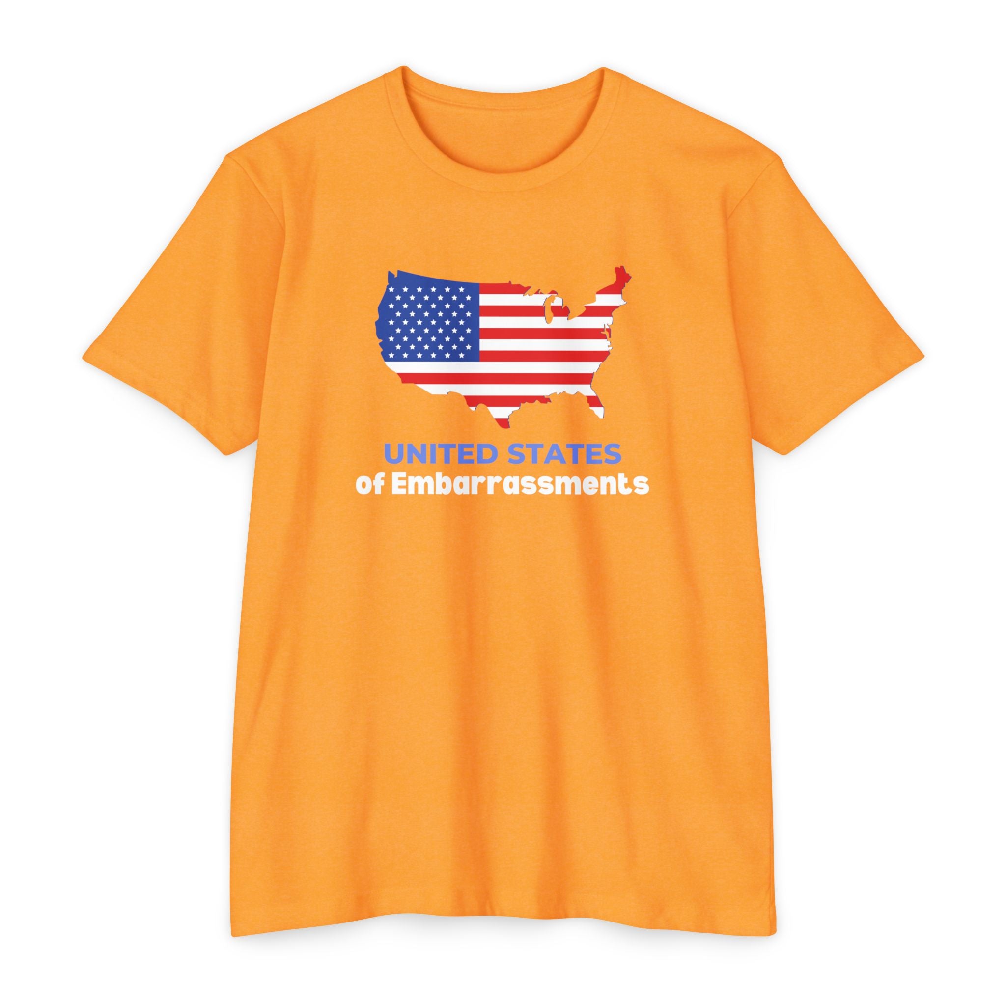 United States of Embarrassments | Men's CVC Jersey T-Shirt | Sizes Up To 4XL
