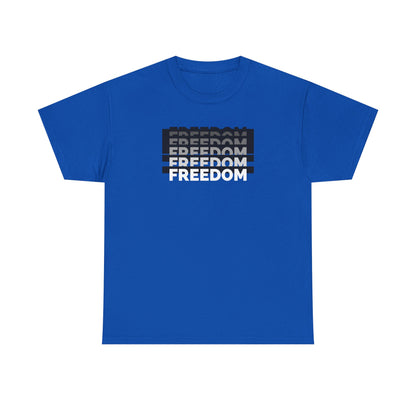 Freedom | Men's 100% USA Cotton T-Shirt | Sizes Up To 5XL