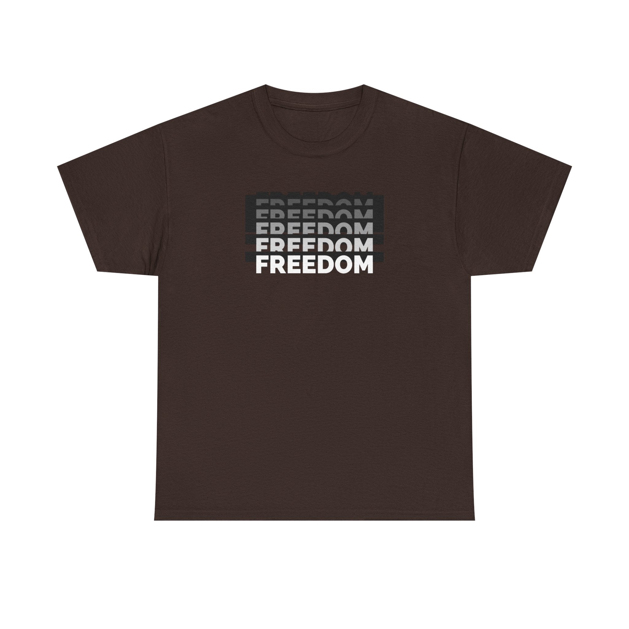 Freedom | Men's 100% USA Cotton T-Shirt | Sizes Up To 5XL