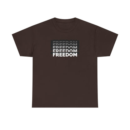 Freedom | Men's 100% USA Cotton T-Shirt | Sizes Up To 5XL