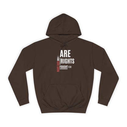 Defend & Stay Warm | Men’s Activist Hoodie | Fight for Freedom