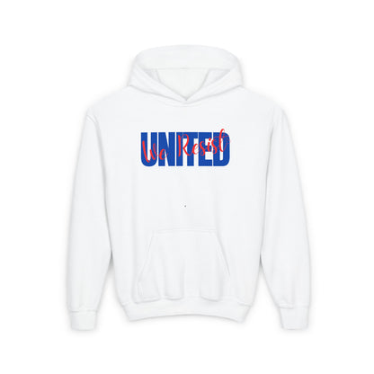 United We Resist | Youth Heavy Blend Hoodie | Sizes Up To XL