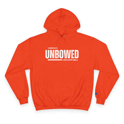 Unbroken. Unbowed. Unstoppable. | Men's Champion® Hoodie | Sizes Up To 3XL