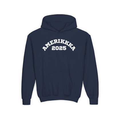 AMERIKKKA 2025 Youth Hoodie | The Truth They Want You to Ignore