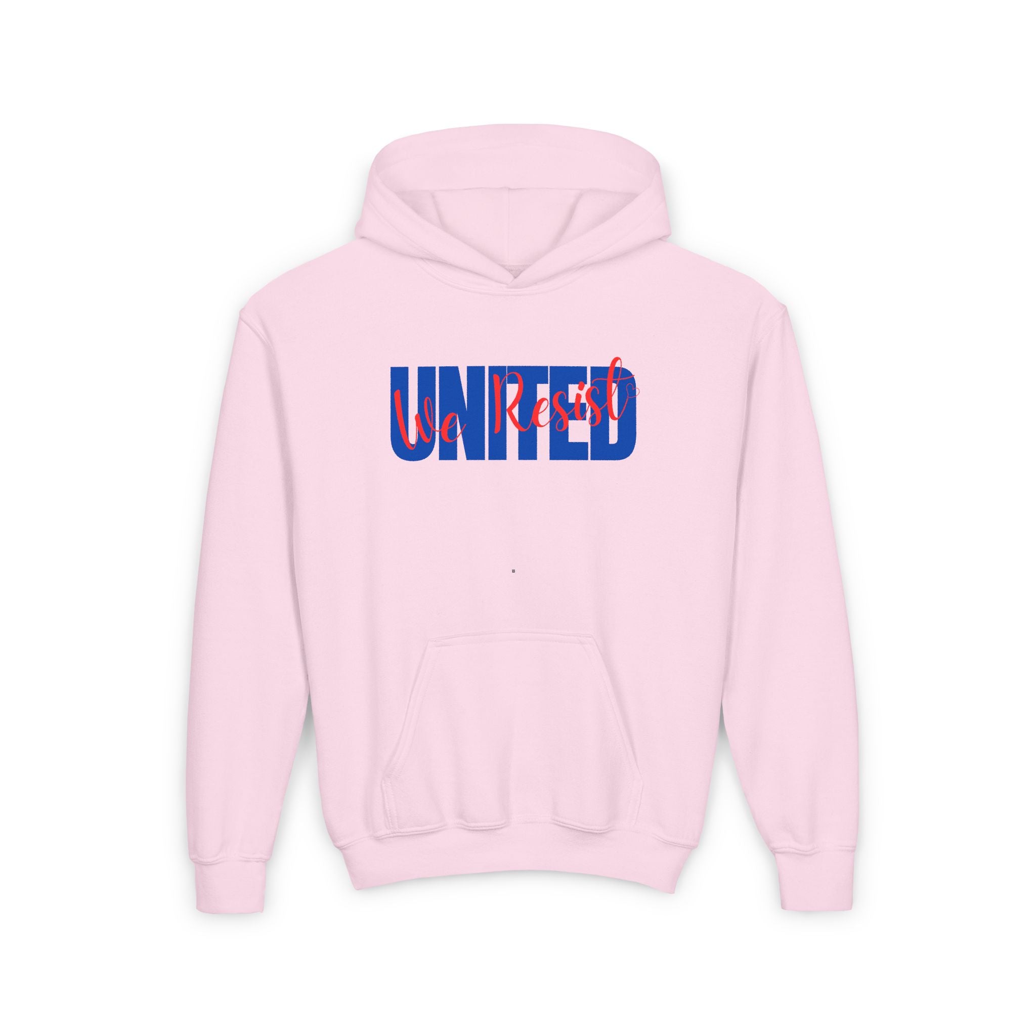 United We Resist | Youth Heavy Blend Hoodie | Sizes Up To XL