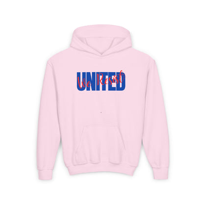 United We Resist | Youth Heavy Blend Hoodie | Sizes Up To XL