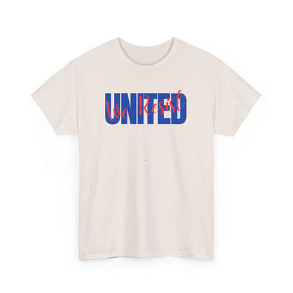 United We Resist | Men’s Heavy 100% Cotton T-Shirt | Sizes Up To 5XL