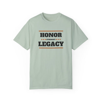 Honor. Strength. Legacy. | Men's 100% Cotton T-Shirt | Sizes Up To 4XL