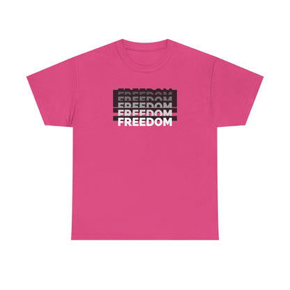 Freedom | Men's 100% USA Cotton T-Shirt | Sizes Up To 5XL