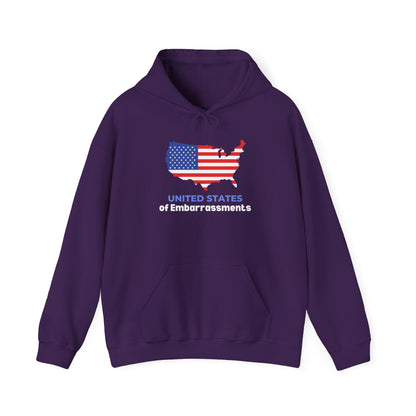 United States of Embarrassments Hoodie | Women's Heavy Blend™ Sweatshirt | Sizes Up to 5XL