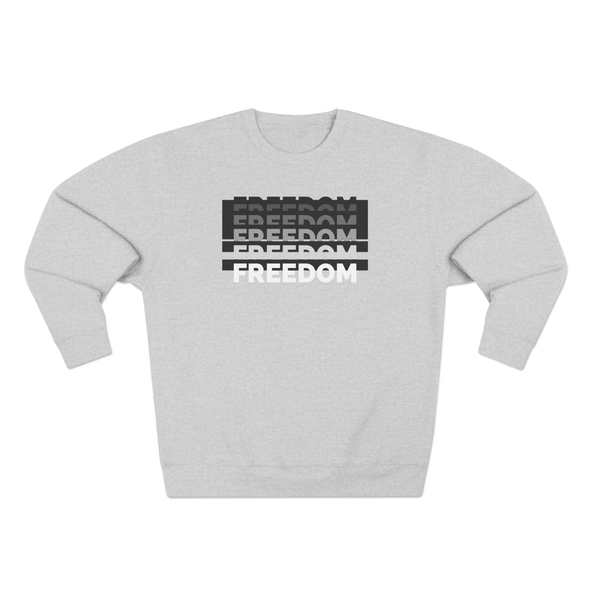FREEDOM | Women's Ultra-Soft Crewneck | Sizes Up To 2XL