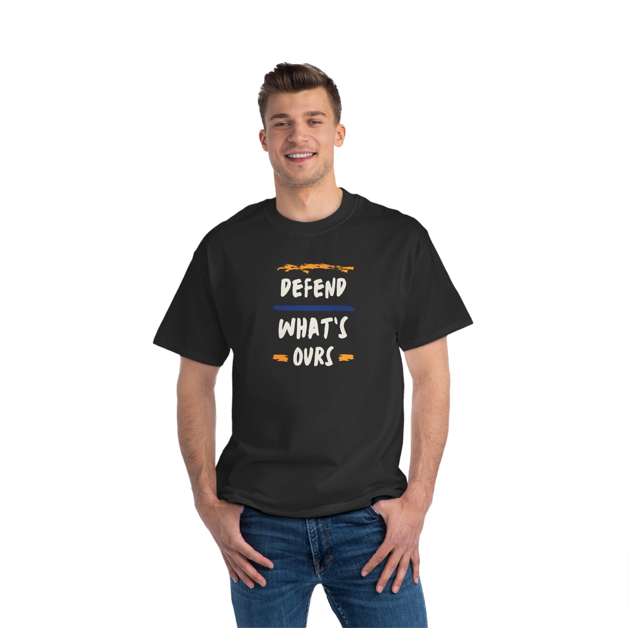 Defend What's Ours | Men's Short-Sleeve T-Shirt | Sizes Up To 6XL