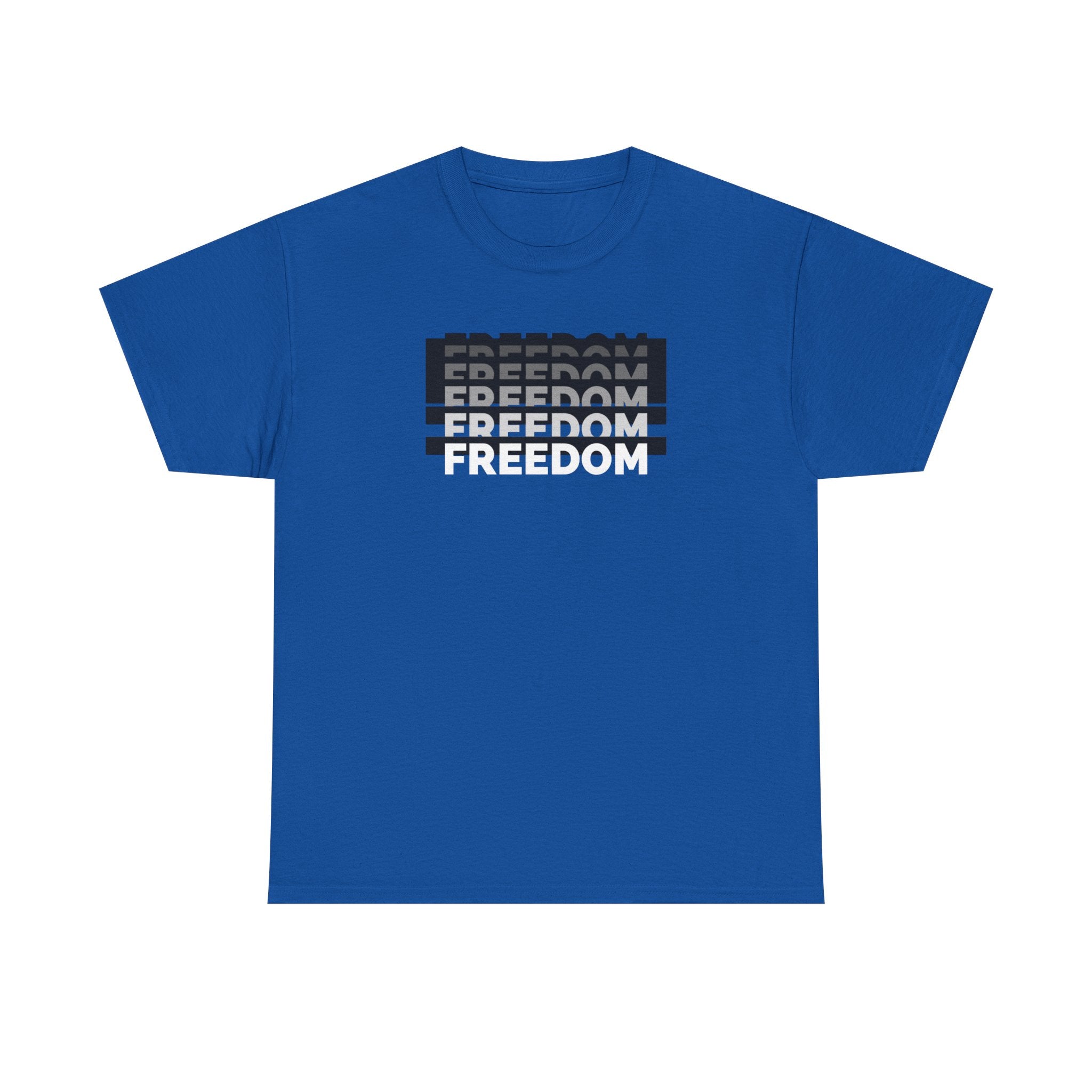 Freedom | Men's 100% USA Cotton T-Shirt | Sizes Up To 5XL