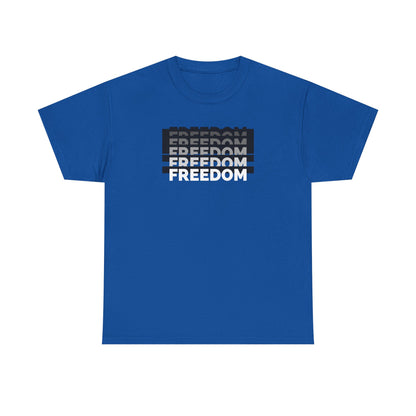 Freedom | Men's 100% USA Cotton T-Shirt | Sizes Up To 5XL