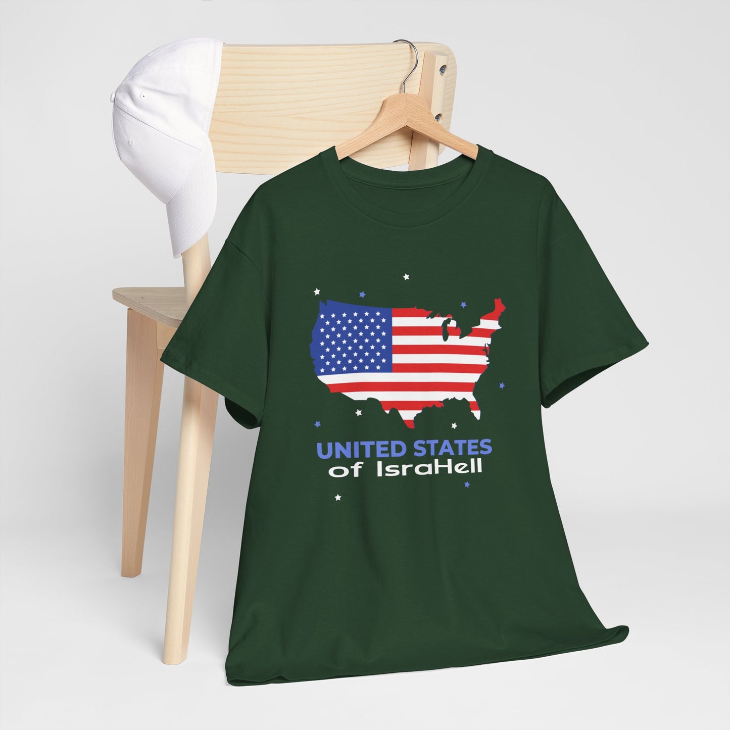 Unisex Heavy Cotton Tee | United States of IsraHell