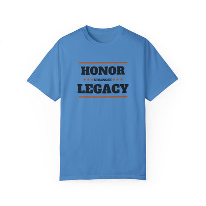 Honor. Strength. Legacy. | Men's 100% Cotton T-Shirt | Sizes Up To 4XL