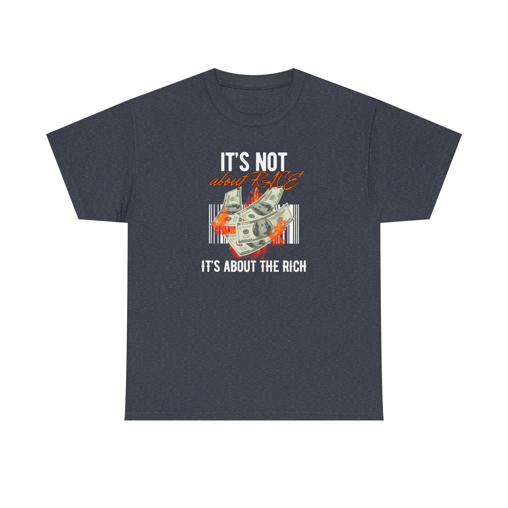 It's Not About Race, It's About The Rich | Women's T-Shirt | Sizes S to 5XL