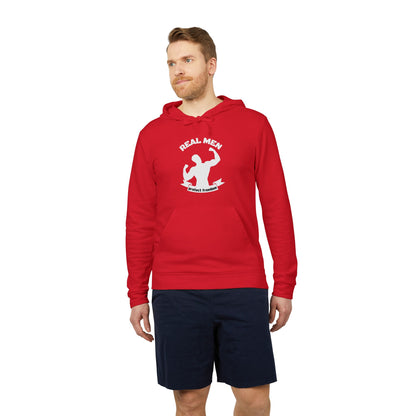 Real Men Protect Freedom  | Adidas Men's Fleece Hoodie | Sizes Up To 4XL