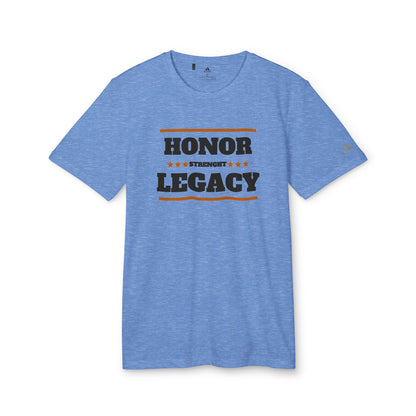 Honor, Strength, Legacy | Adidas® Men's Sport T-Shirt | Sizes Up To 4XL