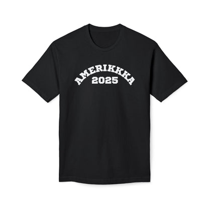 AMERIKKKA 2025 | Women's USA Made Midweight T-Shirt | Sizes Up To 3XL