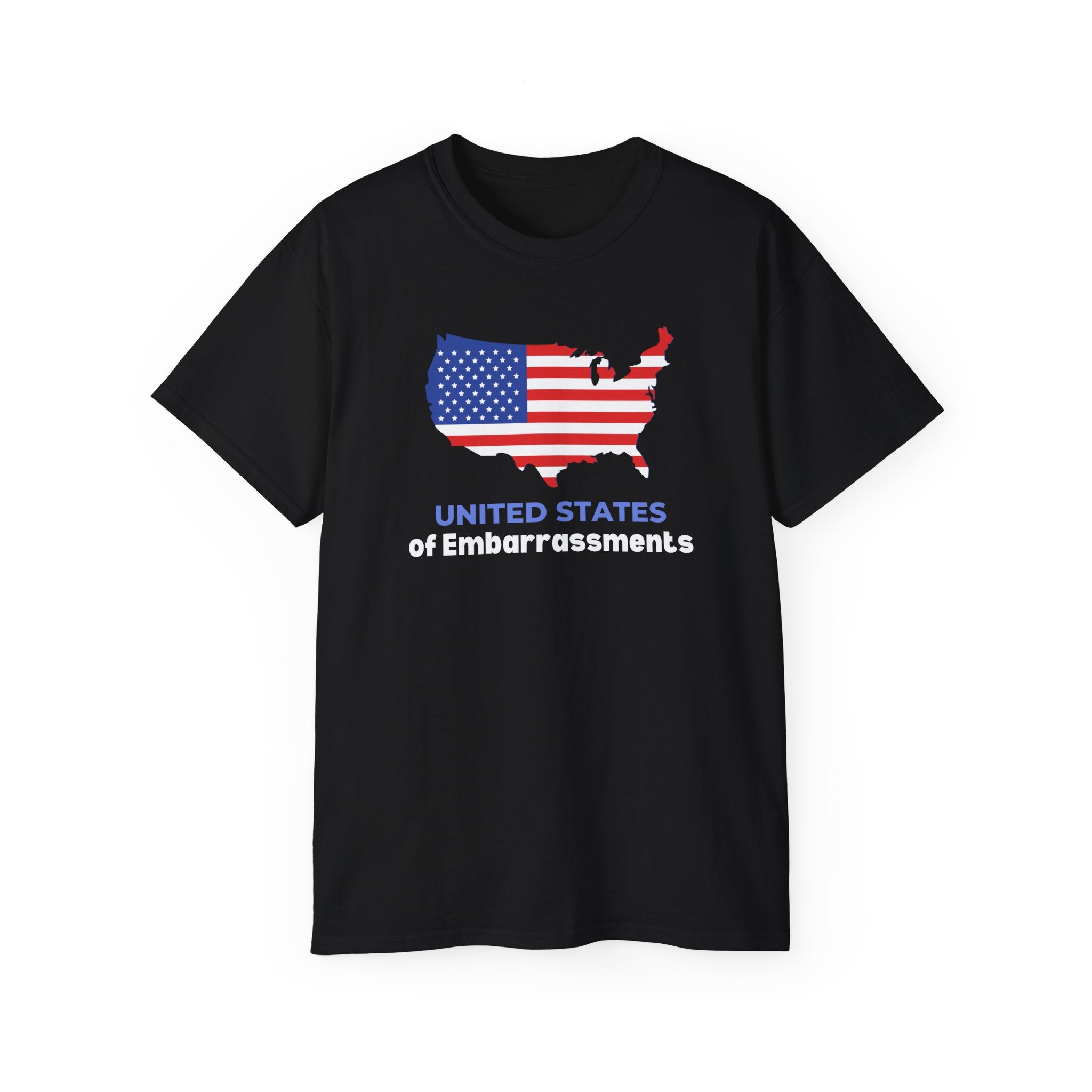 United States of Embarassments | Women's Ulta Cotton T-Shirt | Sizes Up to 5XL