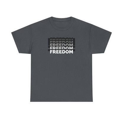 Freedom | Men's 100% USA Cotton T-Shirt | Sizes Up To 5XL