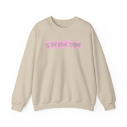 Corruption is the Real Crime | Women's Crewneck Sweatshirt | Sizes Up To 5XL