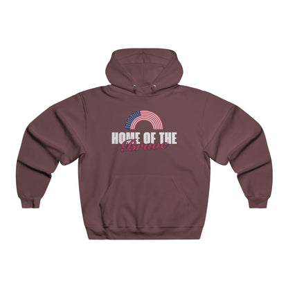 Home of the Brave Hoodie | Men's NUBLEND® Sweatshirt | Sizes Up To 2XL