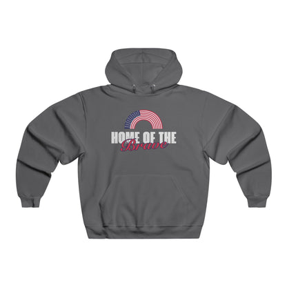 Home of the Brave Hoodie | Men's NUBLEND® Sweatshirt | Sizes Up To 2XL