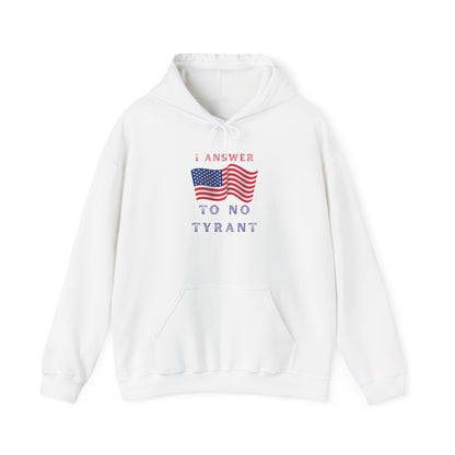 I Answer to No Tyrant | Women's Hoodie | Sizes S to 5XL