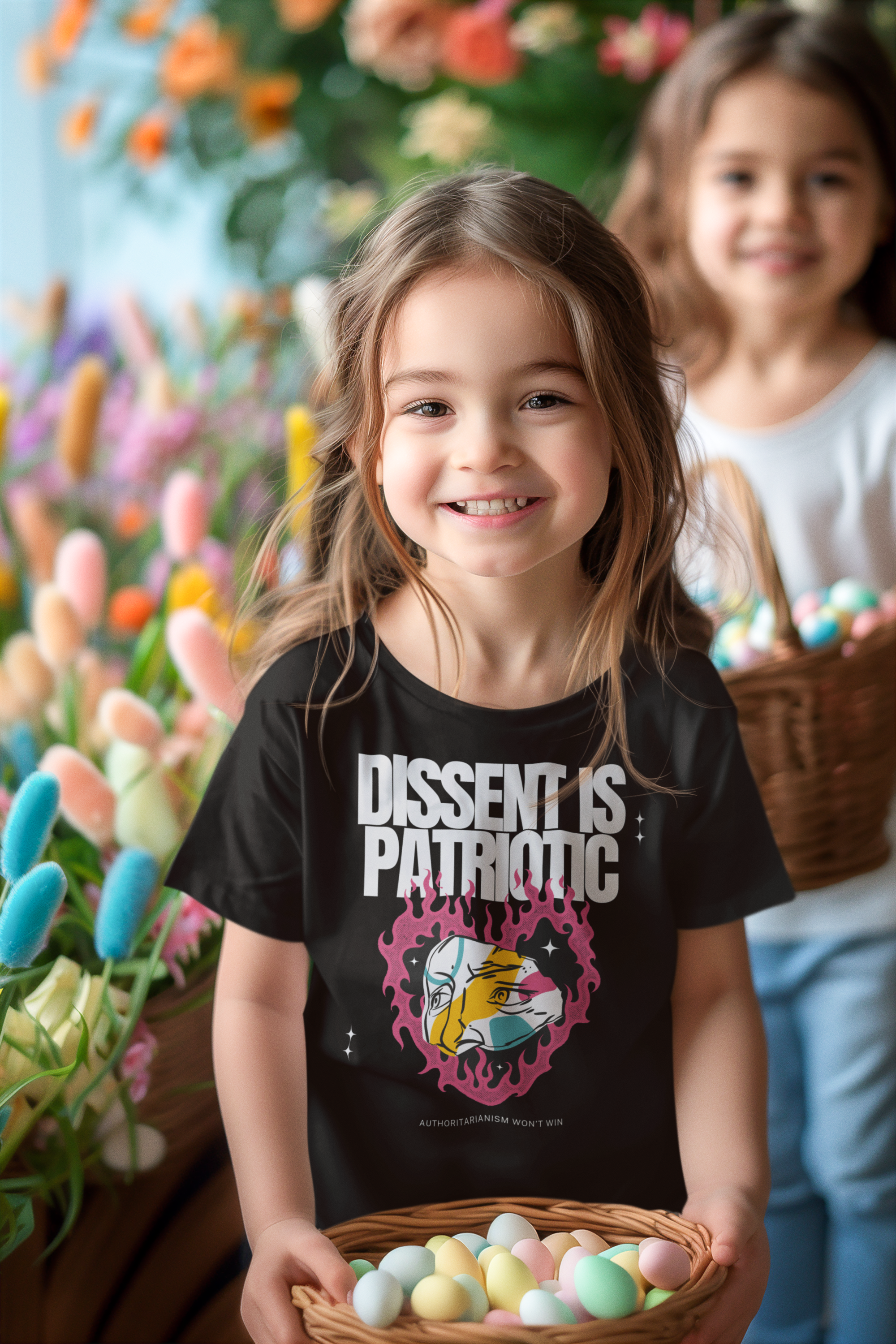 Dissent is Patriotic | Kids Heavy 100% Cotton T-Shirt | Size XS to XL