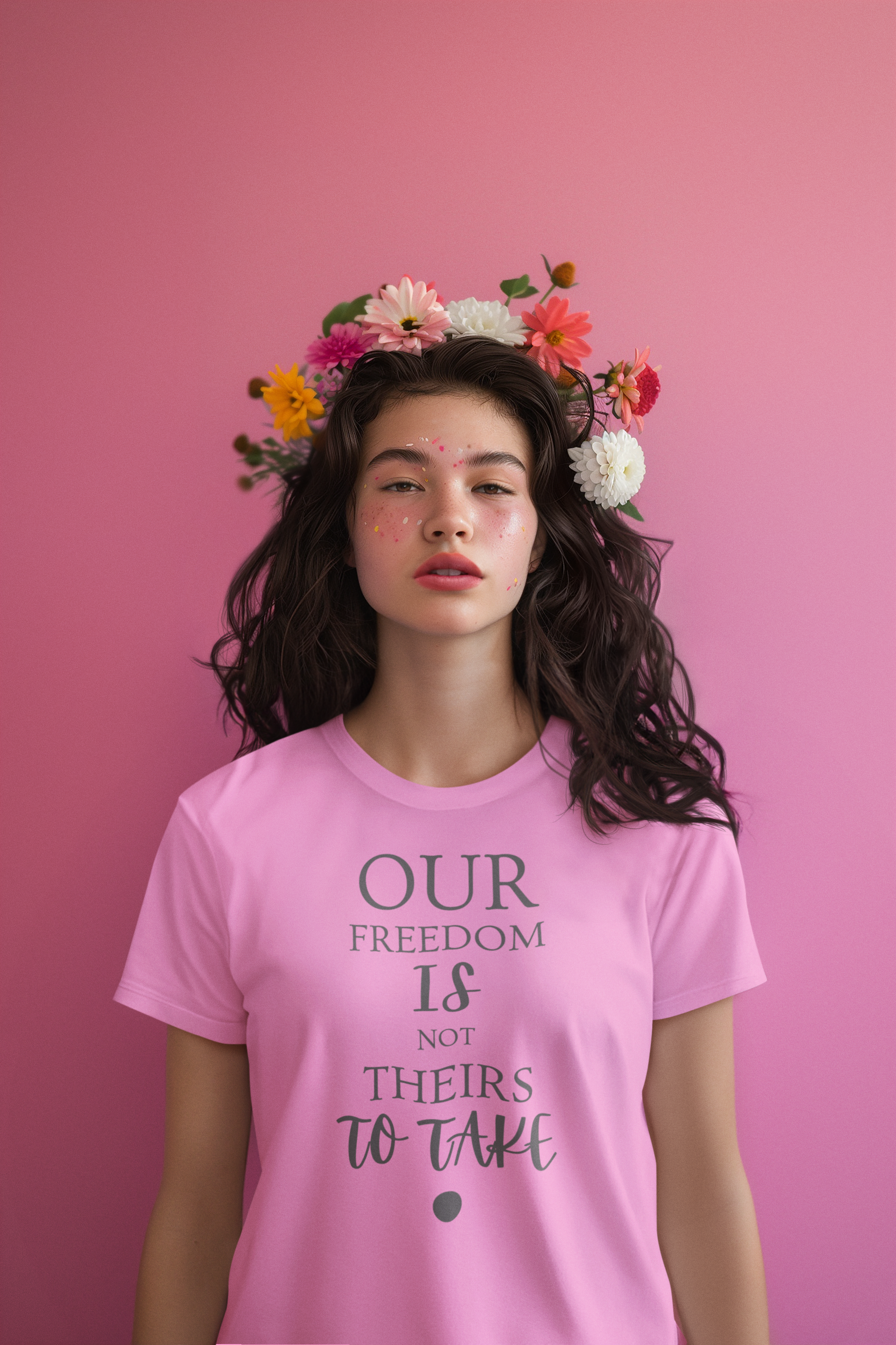 Our Freedom Is NOT Theirs to Take | Women's Empowerment Tee | Sizes Up To 5XL