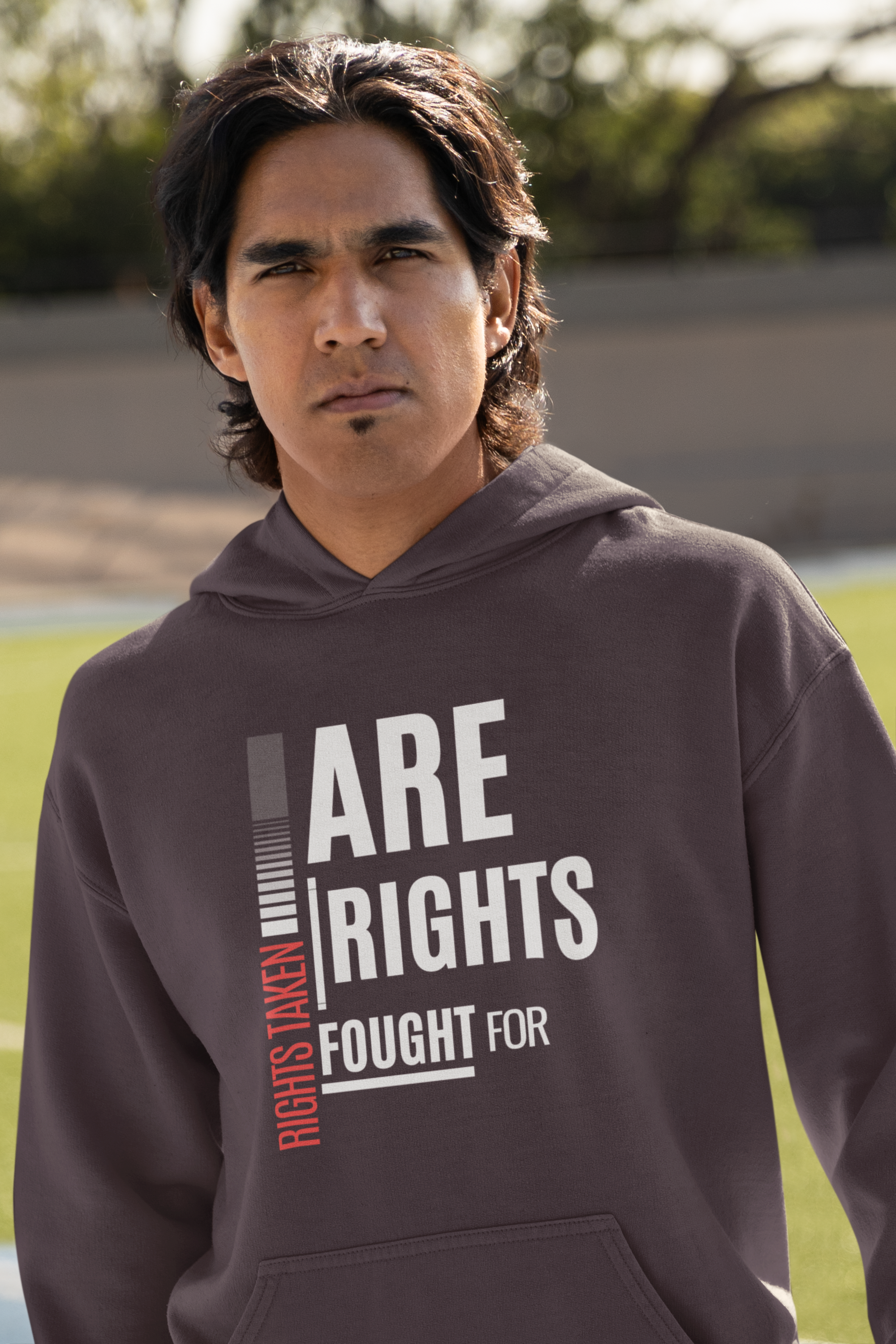 Defend & Stay Warm | Men’s Activist Hoodie | Fight for Freedom