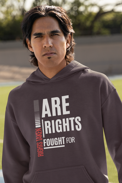 Defend & Stay Warm | Men’s Activist Hoodie | Fight for Freedom