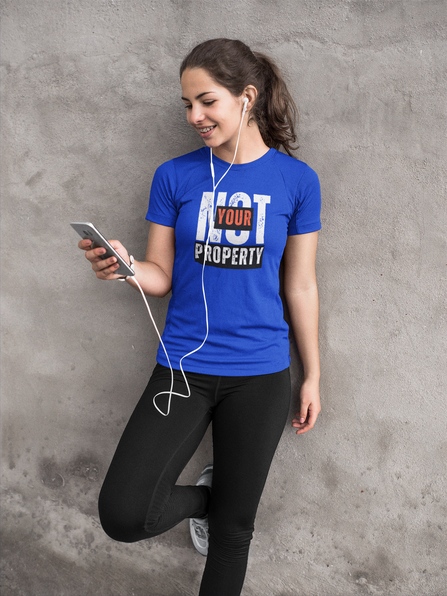 Not Your Property | Girls’ & Teens 100% Cotton Tee | Sizes Up XL