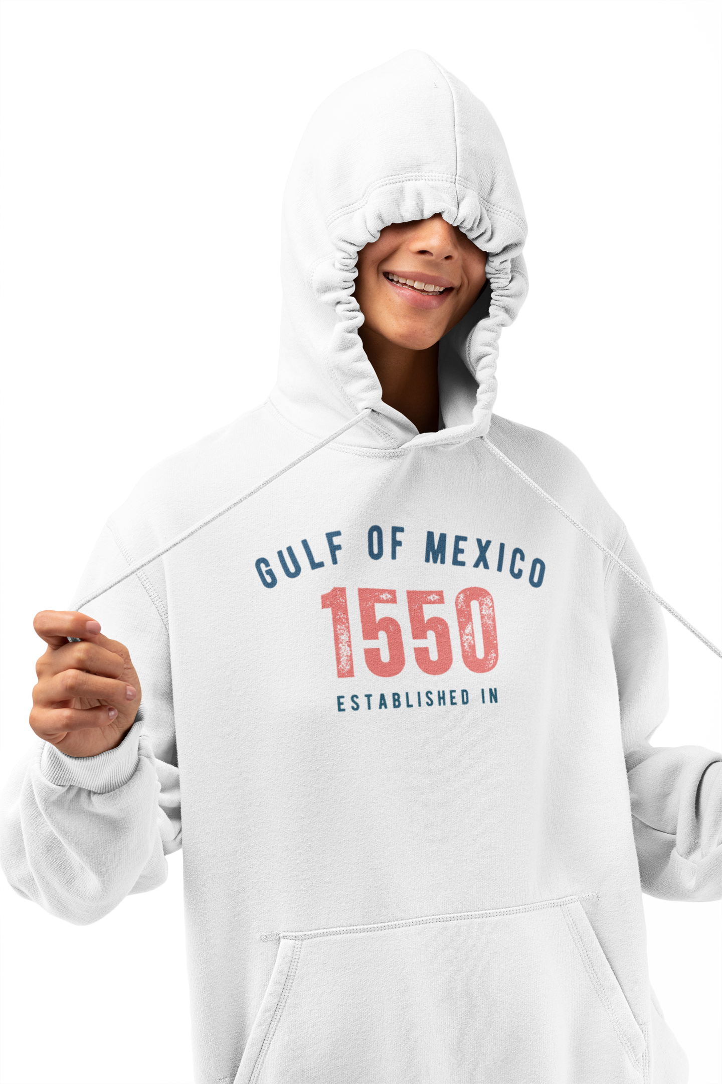 Gulf of Mexico Established in 1550 | Women's Super Comfy Hoodie | Sizes Up To 5XL