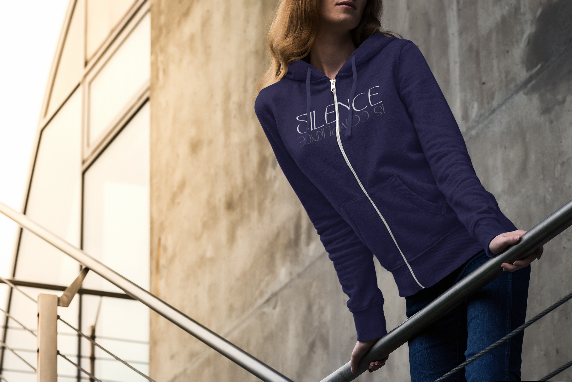 Silence is Compliance | Women's Zip-Up Hoodie | Sizes Up To 3XL