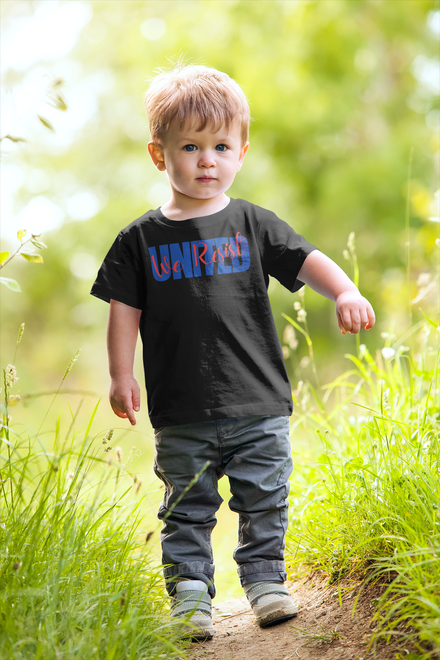 United We Resist | Kids Soft style Cotton T-Shirt | Sizes Up To XL